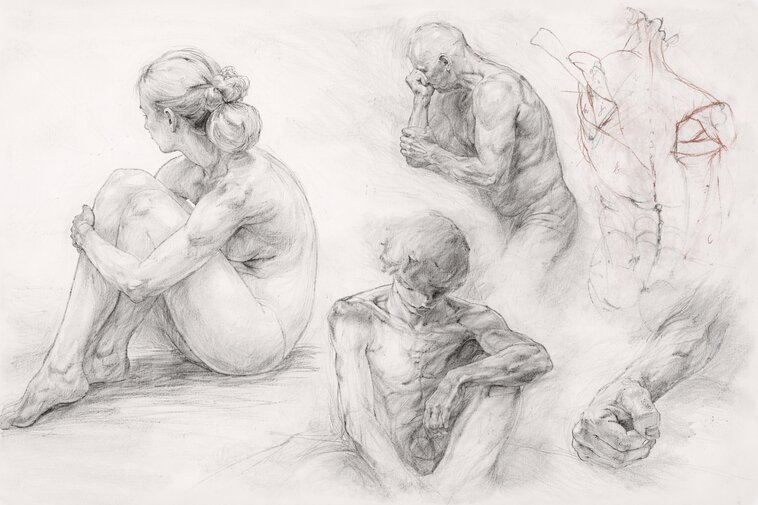 Letní figurální kresba. Intenzivní kurz pro začátečníky i pokročilé