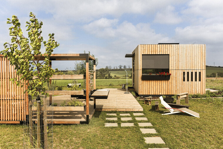 Vyzkoušejte si Ulitu. Glamping za továrnou s výhledem na Buchlov