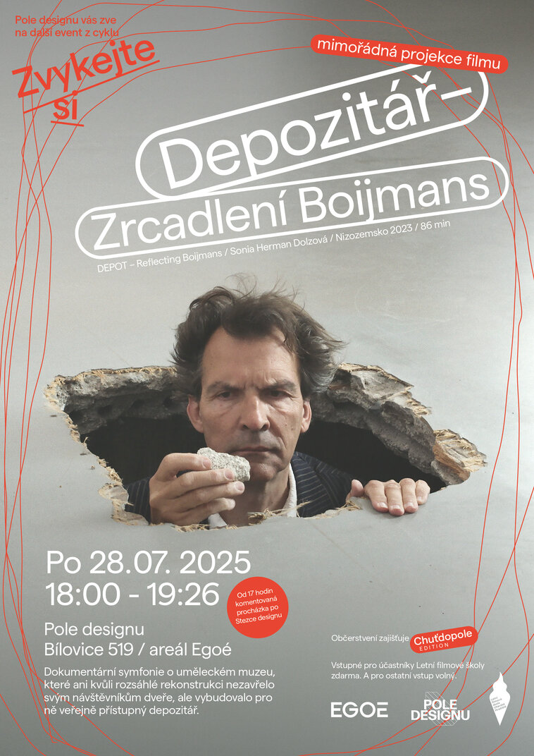 Depozitář – filmová projekce a procházka po areálu Pole designu