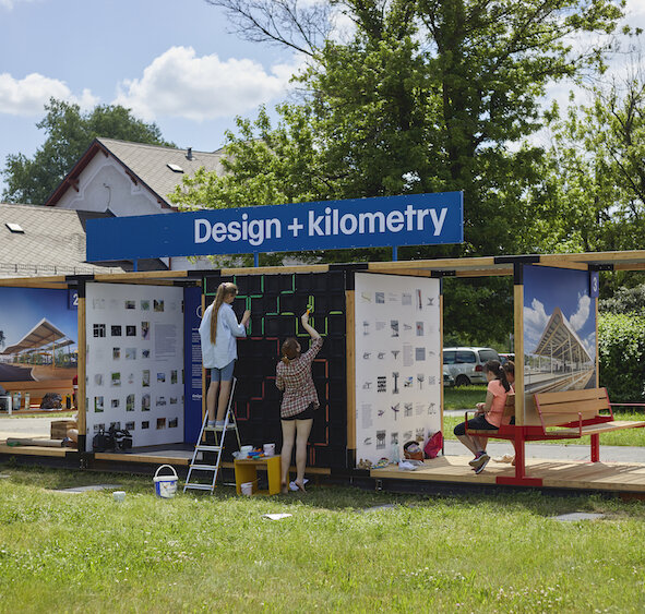 Výstava Design + kilometry v Ostravě